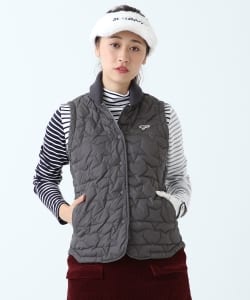 BEAMS GOLF ORANGE LABEL / スター キルト ベスト
