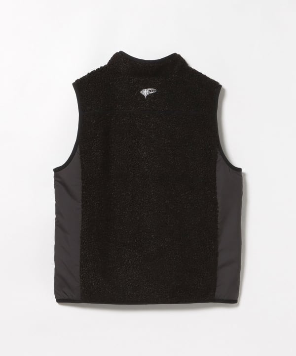 【美品】✳︎ビームスゴルフ✳︎メンズベスト ボア　BEAMS GOLF⭐︎ BEAMS GOLF（ビームス ゴルフ）ORANGE LABEL / 切り替え フェイク