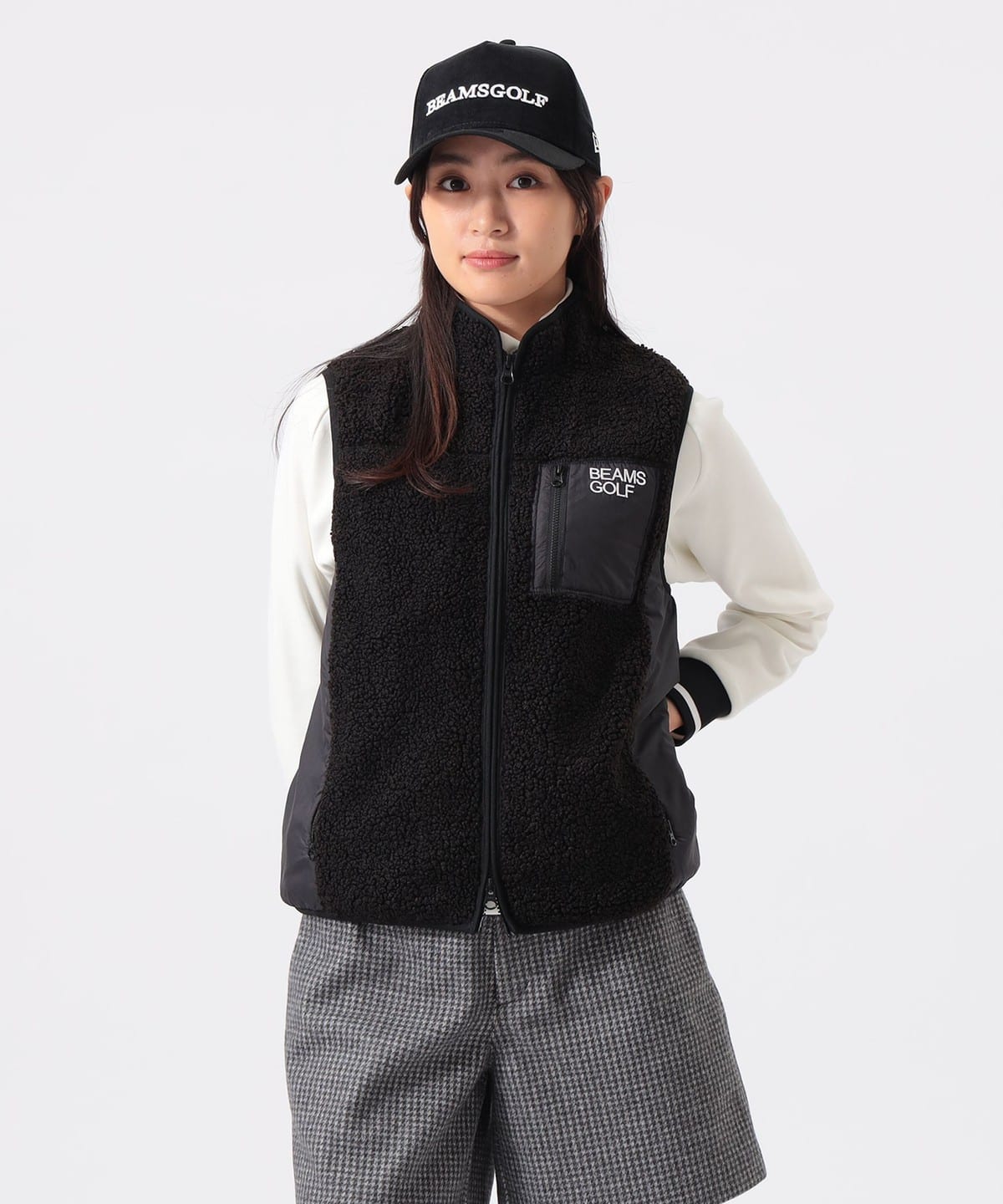 BEAMS GOLF（ビームス ゴルフ）ORANGE LABEL / 切り替え フェイク