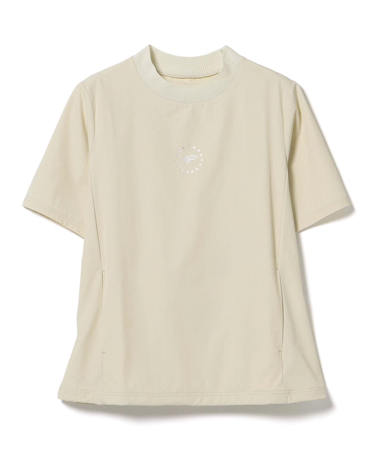 【美品】L ベージュ　ビームスゴルフ　スニード　プルオーバー BEAMS GOLF（ビームス ゴルフ）ORANGE LABEL / 裾スピンドル モック