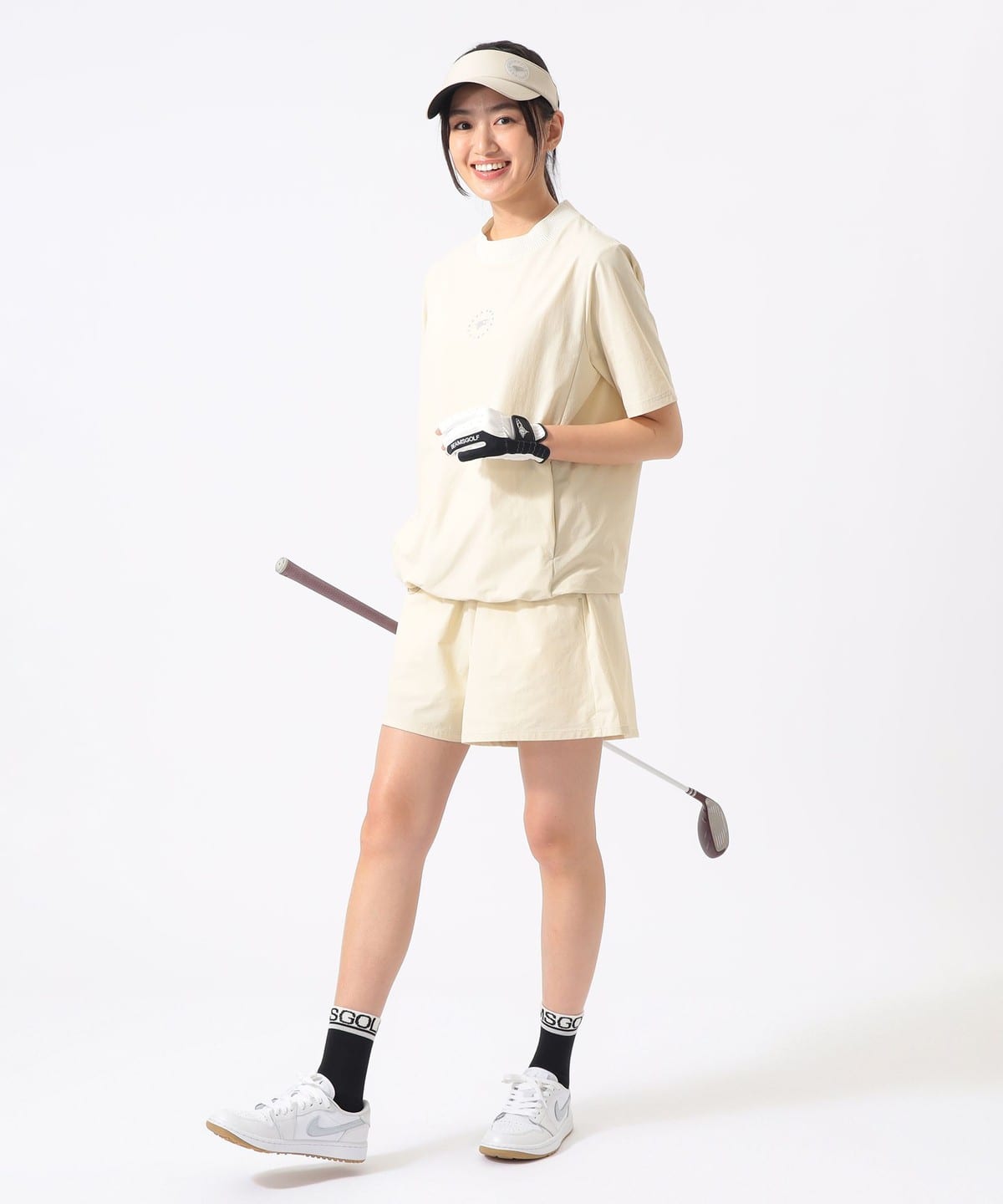 BEAMS GOLF（ビームス ゴルフ）ORANGE LABEL / 裾スピンドル モック