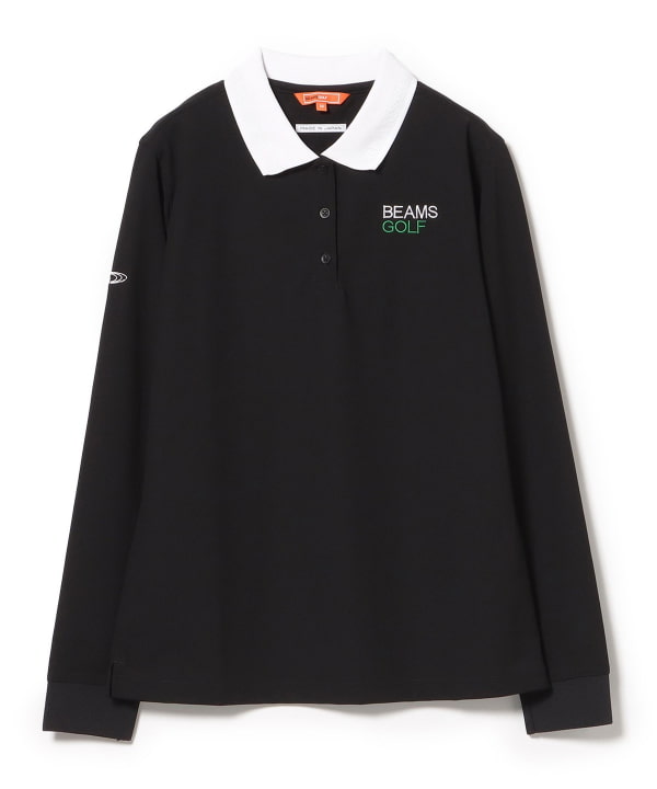 BEAMS GOLF ロングスリーブシャツ ホワイト BEAMS GOLF（ビームス ゴルフ）ORANGE LABEL / クレリック