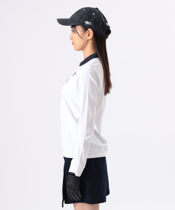 BEAMS GOLF ロングスリーブシャツ ホワイト BEAMS GOLF（ビームス ゴルフ）ORANGE LABEL / クレリック