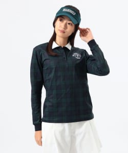 〈WOMEN〉ORANGE LABEL / スイングマン ロングスリーブポロシャツ【STRETCH】