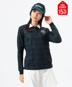 【+15%ポイントUP】〈WOMEN〉ORANGE LABEL / スイングマン ロングスリーブポロシャツ【STRETCH】