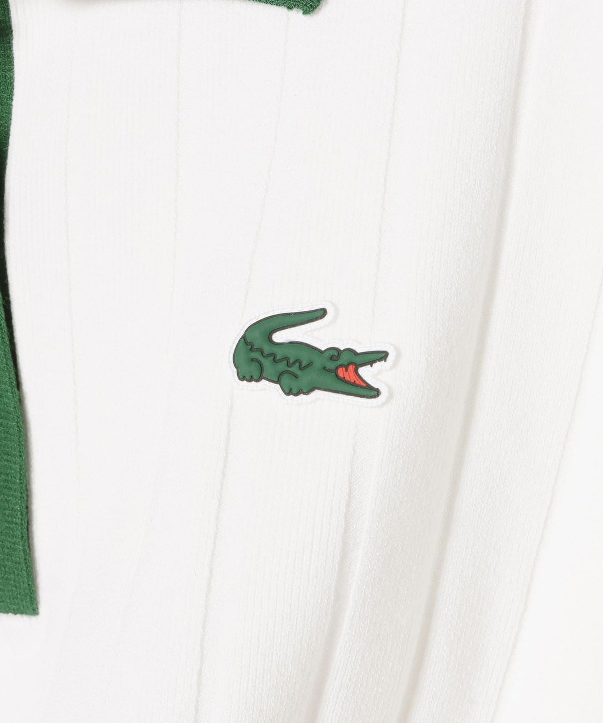 BEAMS GOLF（ビームス ゴルフ）LACOSTE / バイカラー ポロカラー