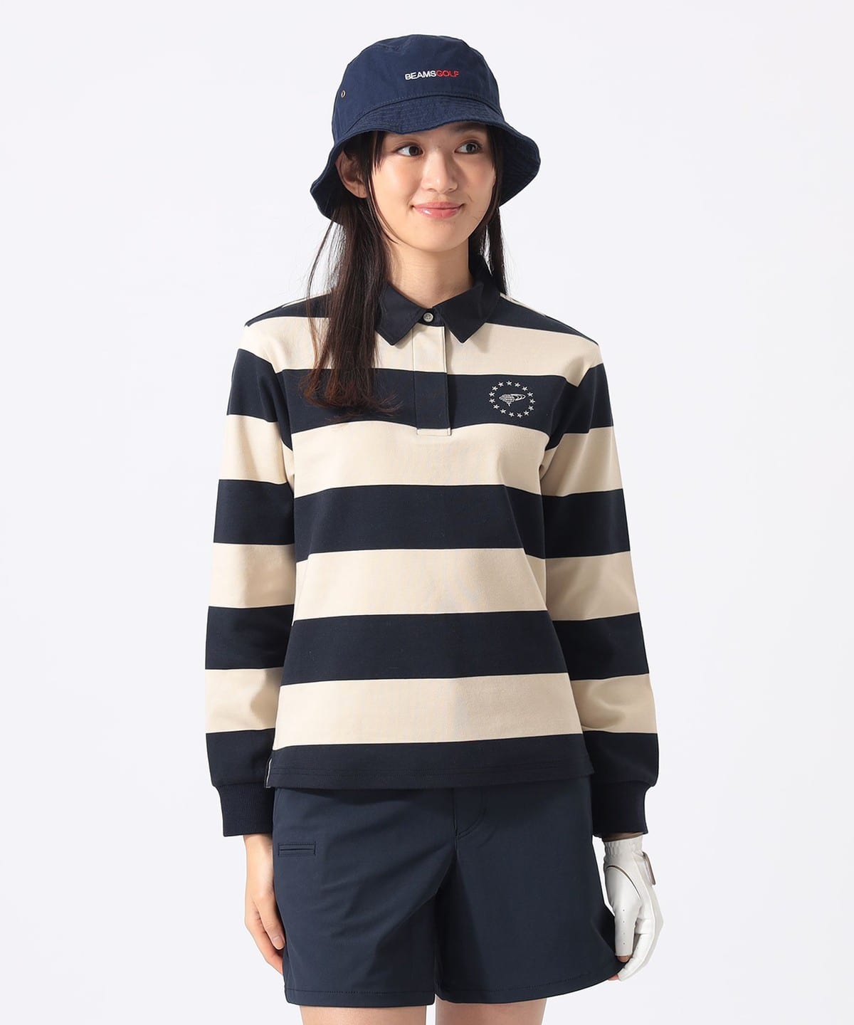 BEAMS GOLF（ビームス ゴルフ）〈WOMEN〉 ORANGE LABEL / ボーダー