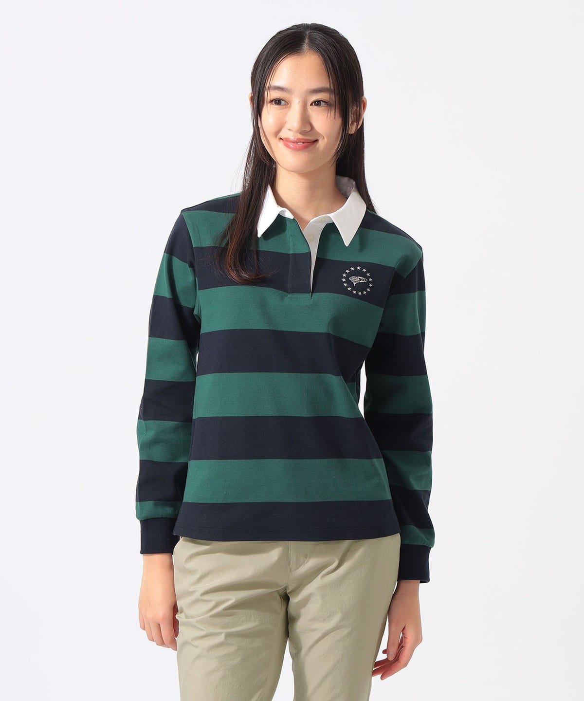 BEAMS GOLF（ビームス ゴルフ）〈WOMEN〉ORANGE LABEL / ボーダー