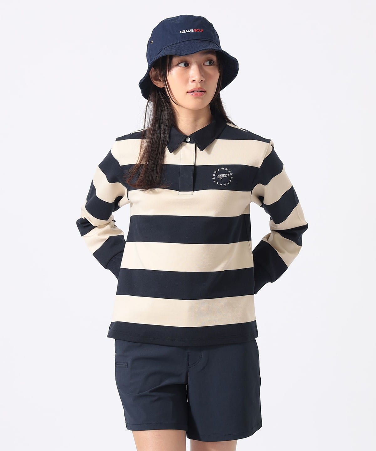 BEAMSGOLF レディース BEAMS GOLF（ビームス ゴルフ）〈WOMEN〉ORANGE LABEL / ボーダー