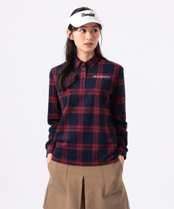 BEAMS GOLF（ビームス ゴルフ）〈WOMEN〉ORANGE LABEL / チェック