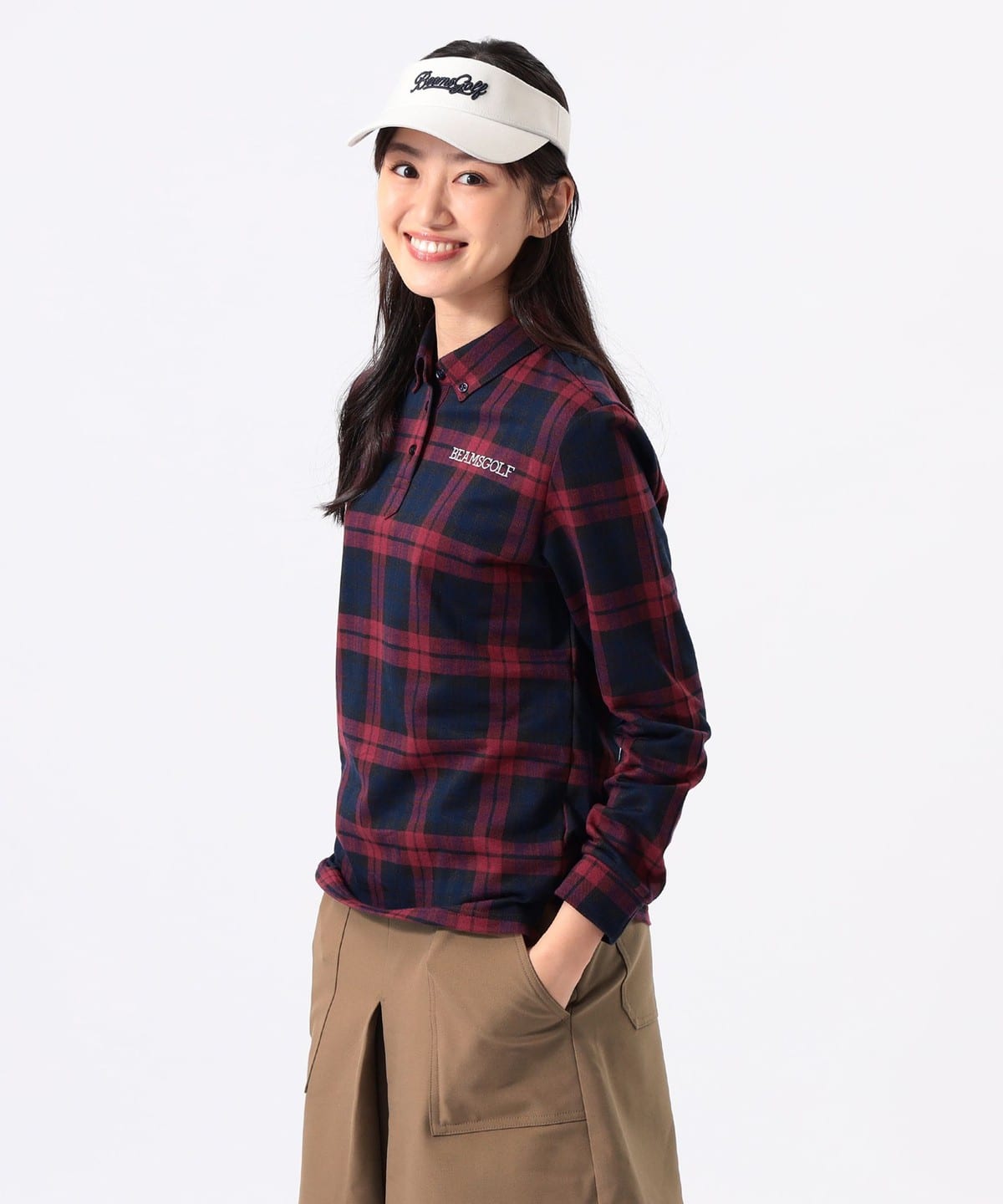 BEAMS GOLF（ビームス ゴルフ）〈WOMEN〉ORANGE LABEL / チェック