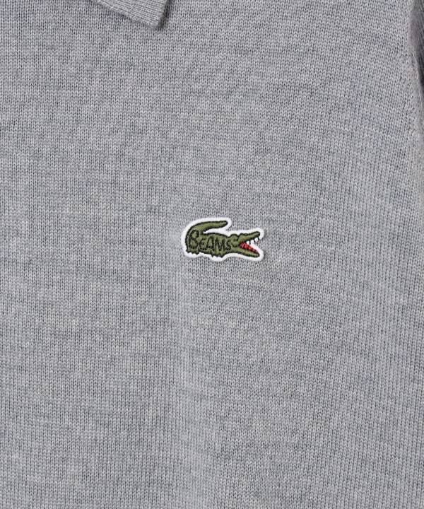 〈WOMEN〉【別注】LACOSTE / ロングスリーブ ニット ポロ