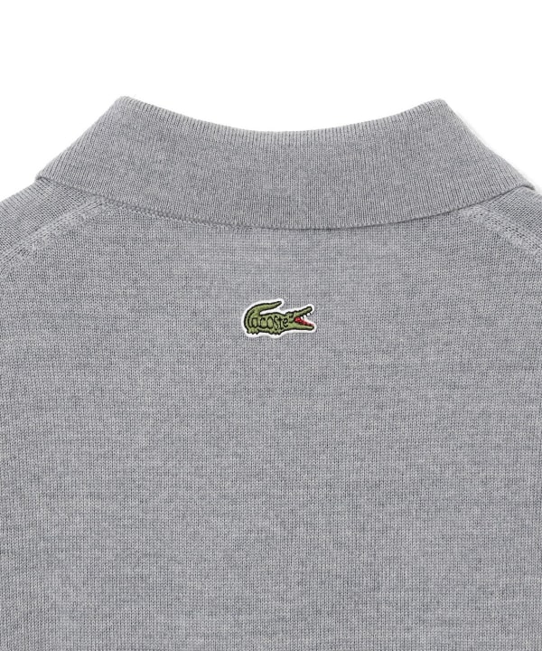 〈WOMEN〉【別注】LACOSTE / ロングスリーブ ニット ポロ