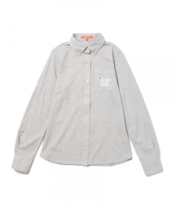BEAMS GOLF ORANGE LABEL / スクリプト ボタンダウン ポロシャツ
