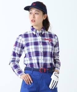 BEAMS GOLF ORANGE LABEL / チェック シャツ