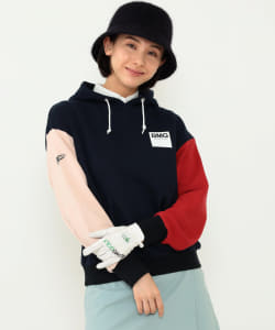 〈WOMEN〉BEAMS GOLF ORANGE LABEL / クレイジーパターン フーディー パーカー