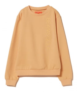 〈WOMEN〉BEAMS GOLF ORANGE LABEL / タテロゴ ダンボールニット プルオーバー