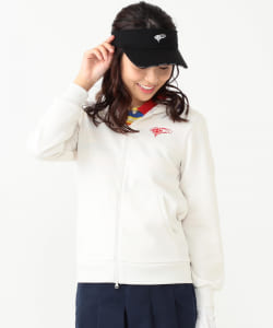 BEAMS GOLF ORANGE LABEL / ビッグロゴ フード パーカ