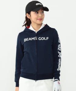 BEAMS GOLF ORANGE LABEL / ロゴ 裏毛 スウェットパーカ