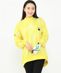 ＜WOMEN＞BEAMS GOLF ORANGE LABEL / ストーンウォッシュ柄 スウェットシャツ