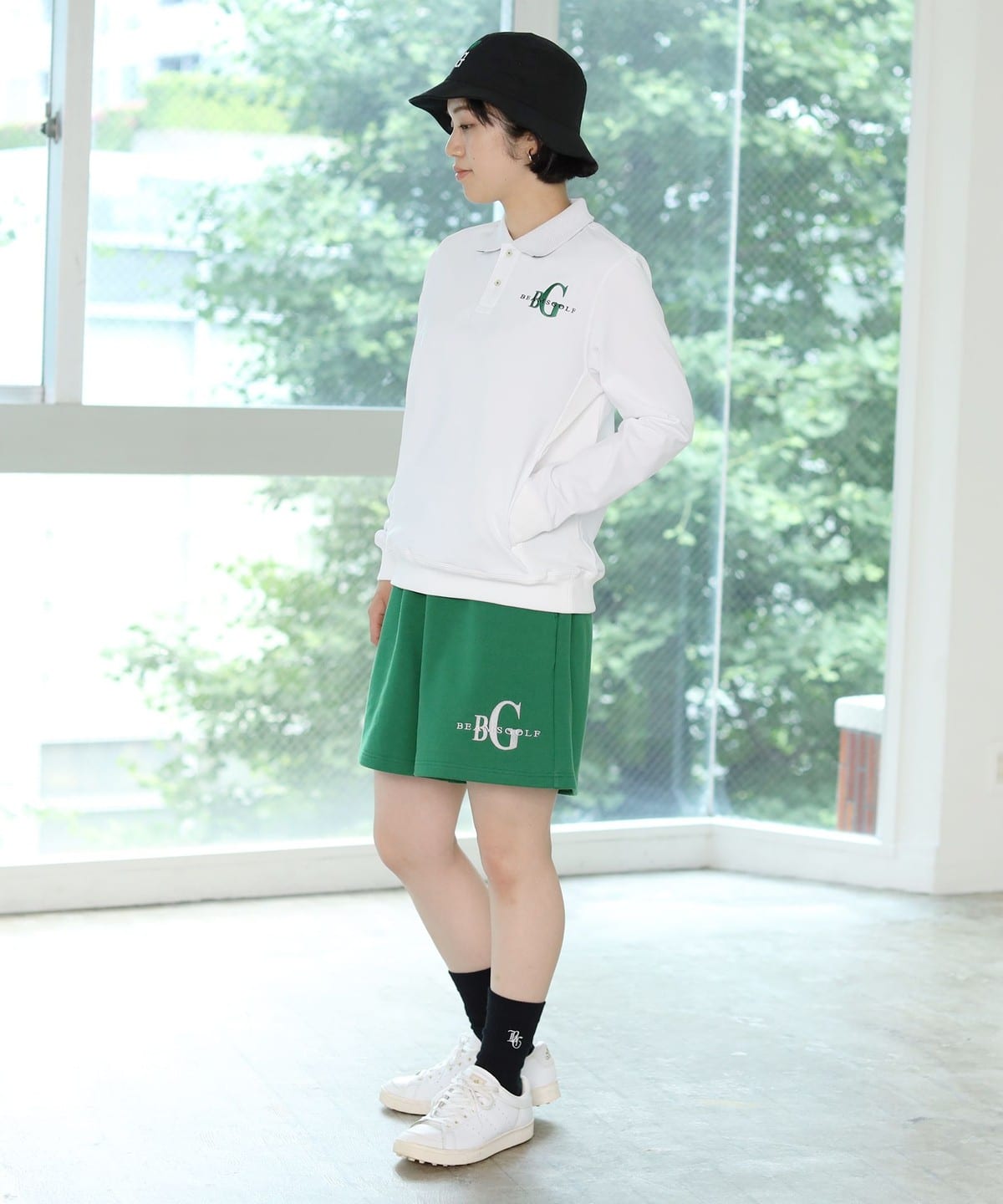 BEAMS GOLF（ビームス ゴルフ）〈WOMEN〉ORANGE LABEL / 襟裏ジャ