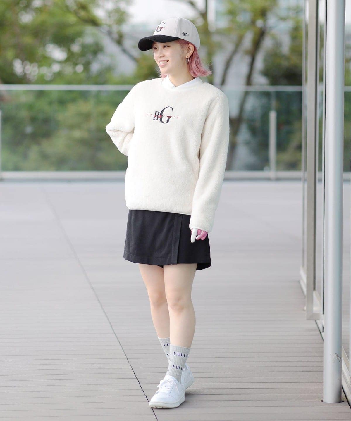 ORANGE LABEL / 裏付き ボアフリース プルオーバー トップス WOMEN OFF WHITE S ORANGE LABEL / 裏付き ボアフリース プルオーバー トップス WOMEN OFF WHITE S