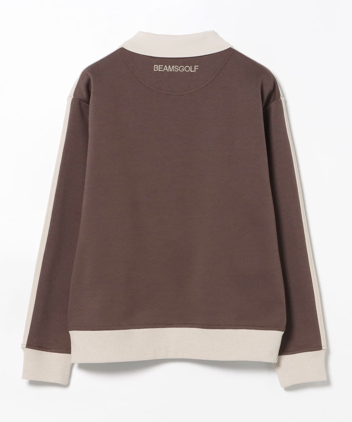 BEAMS - さわ★【新品・送料込】BEAMS GOLF バイカラージップワンピ BEAMS GOLF（ビームス ゴルフ）ORANGE LABEL / 襟付き バイ