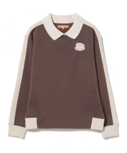 ORANGE LABEL / 襟付き バイカラー プルオーバー