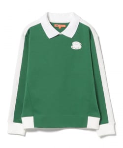 ORANGE LABEL / 襟付き バイカラー プルオーバー