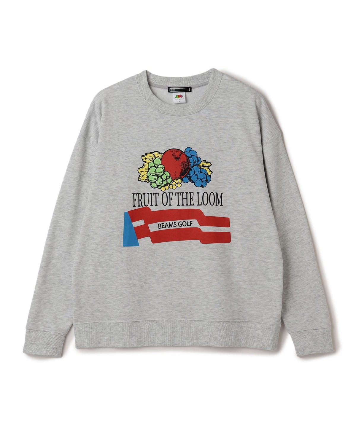 〈WOMEN〉【別注】FRUIT OF THE LOOM フルーツオブザルーム / スウェットシャツ. トップス WOMEN GREY ONE SIZE 〈WOMEN〉【別注】FRUIT OF THE LOOM フルーツオブザルーム / スウェットシャツ. トップス WOMEN GREY ONE SIZE