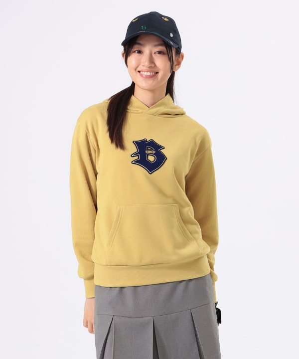 未使用BEAMS GOLF ビームスゴルフ　ワンピース　パーカー　ロゴ長袖裏起毛 BEAMS GOLF（ビームス ゴルフ）〈MEN〉 ORANGE LABEL / 裏付き