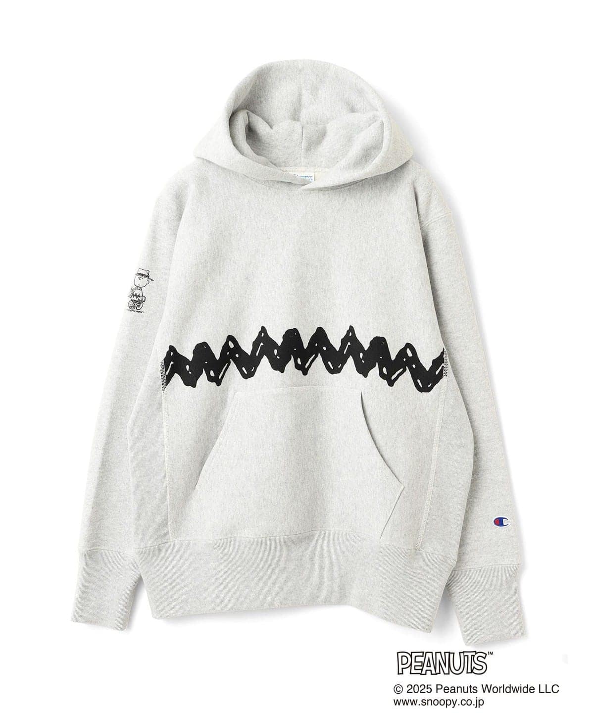 〈WOMEN〉PEANUTS チャーリー・ブラウン パーカー トップス WOMEN GREY S 〈WOMEN〉PEANUTS チャーリー・ブラウン パーカー トップス WOMEN GREY S