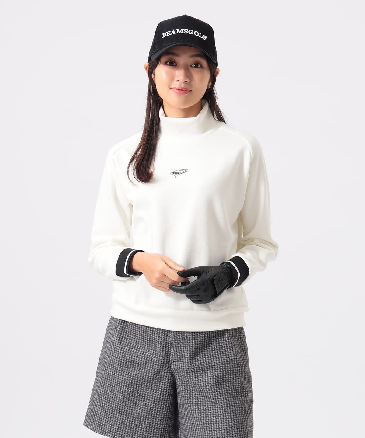 BEAMS GOLF（ビームス ゴルフ）ORANGE LABEL / 裏起毛 ハイネック プル
