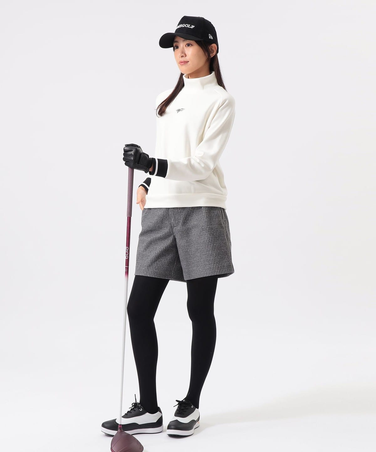 BEAMS GOLF（ビームス ゴルフ）ORANGE LABEL / 裏起毛 ハイネック プル