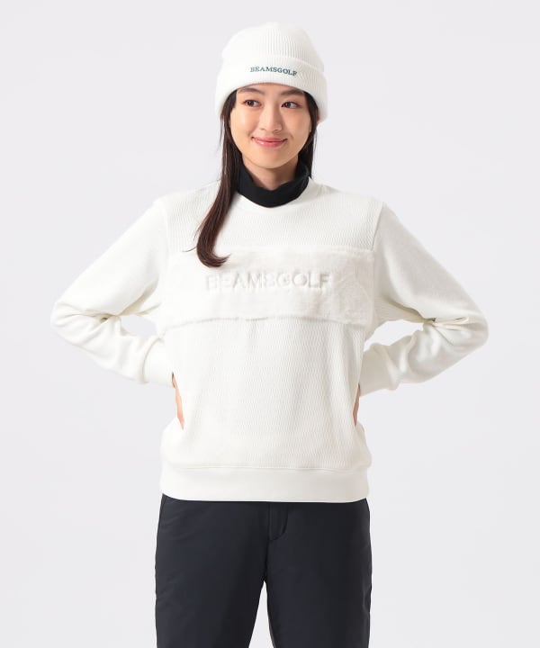 BEAMS GOLF（ビームス ゴルフ）ORANGE LABEL / フェイクファー コンビ