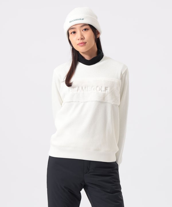 【新品未使用】BEAMS GOLF ニットライクフーディー 新品未使用】BEAMS GOLF ニットライクフーディー BEAMS GOLF