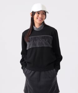 ORANGE LABEL / フェイクファー コンビ プルオーバー
