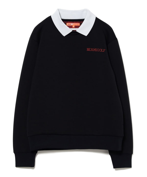 ORANGE LABEL / 襟付き プルオーバー スウェット