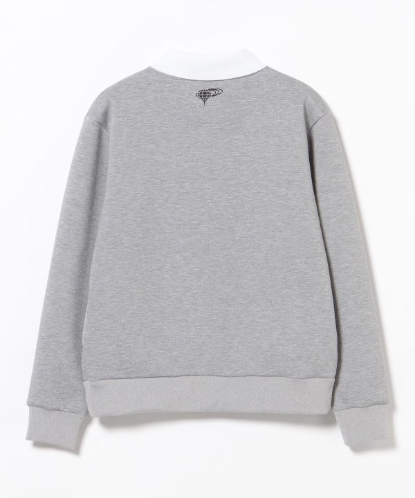 ORANGE LABEL / 襟付き プルオーバー スウェット