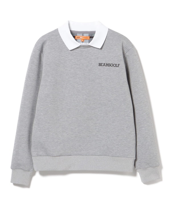 ORANGE LABEL / 襟付き プルオーバー スウェット