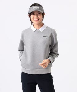 ORANGE LABEL / 襟付き プルオーバー スウェット