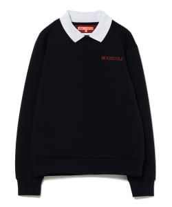 ORANGE LABEL / 襟付き プルオーバー スウェット