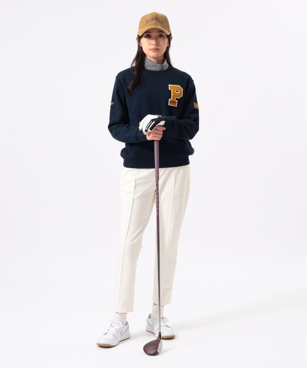 〈WOMEN〉ORANGE LABEL / Pロゴ 裏毛 プルオーバー Model：H170 B74 W60 H86　Size：M