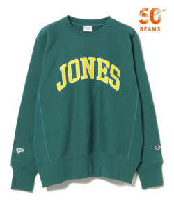 〈WOMEN〉【別注】JONES Sports × Champion / リバースウィーブ(R) クルーネック スウェットシャツ