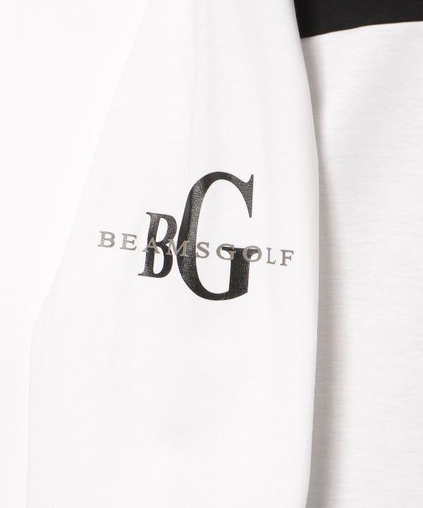 BEAMS GOLF（ビームス ゴルフ）ORANGE LABEL / カラーブロック モック