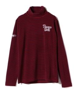 BEAMS GOLF ORANGE LABEL / ボーダー タートル ネック