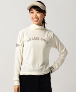 BEAMS GOLF ORANGE LABEL / ロゴ タートルネック