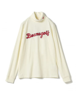 BEAMS GOLF ORANGE LABEL / ロゴ タートルネック