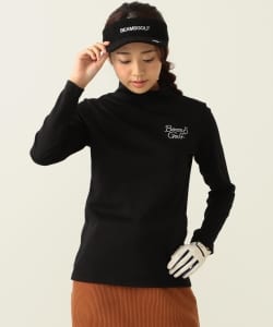 BEAMS GOLF ORANGE LABEL / ロゴ ハイネック