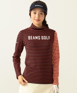BEAMS GOLF ORANGE LABEL / ボーダー ハイネック